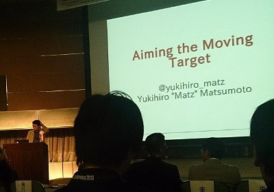 Yukihiro "Matz" Matsumoto at RubyWorld 2013