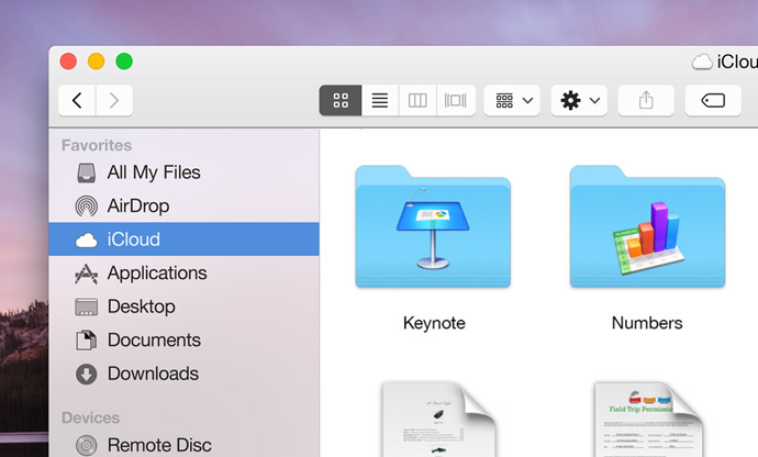 OS X Yosemite — flatty, không phải flat