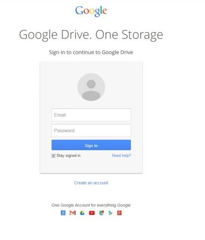 Fake-google-drive