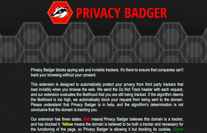 Privacy-badger