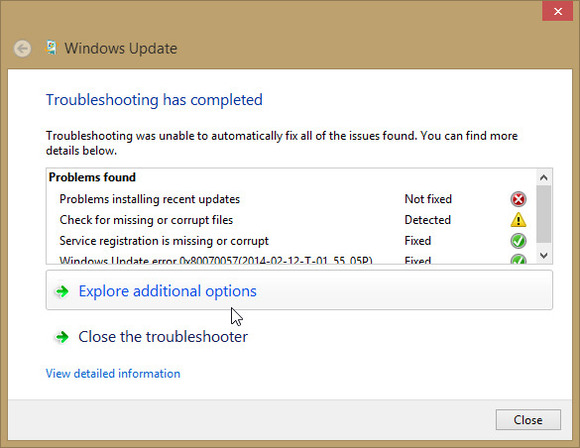 Làm gì khi Windows Update không làm việc ?