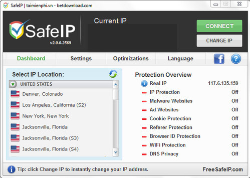 5 phần mềm ẩn danh khi lướt web tốt nhất - SafeIP