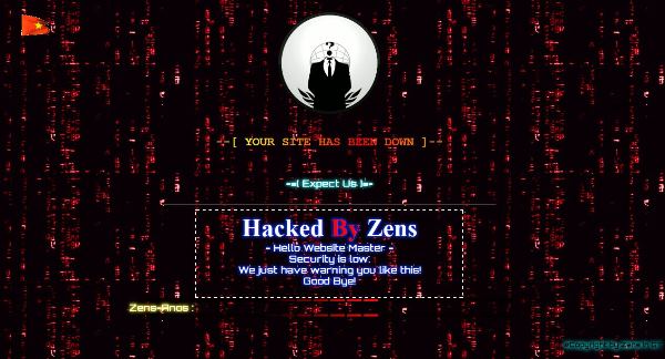 Phẫn nộ vì Biển Đông, Hacker Việt tấn công phá hoại Website TQ