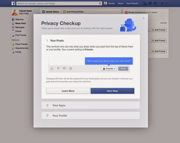 Facebook cung cấp công cụ bảo mật Checkup cho người dùng