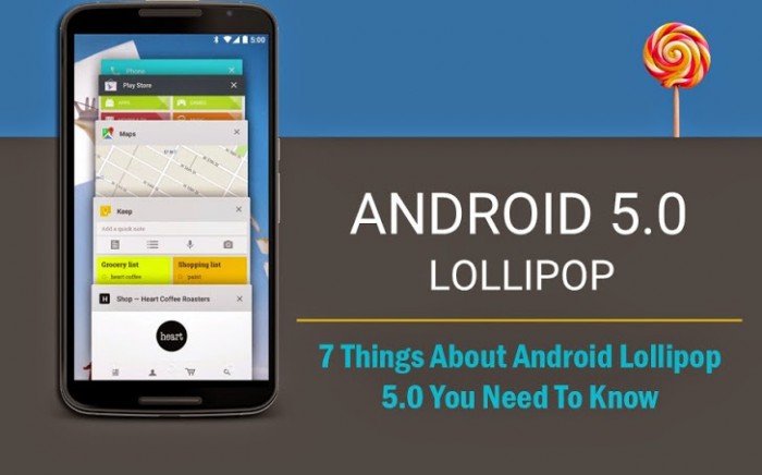 7 tính năng tuyệt vời được tích hợp trong phiên bản mới Android 5.0 Lollipop