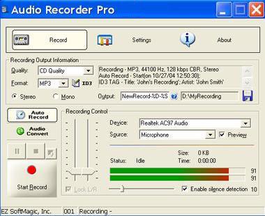 3. Audio Recorder Pro