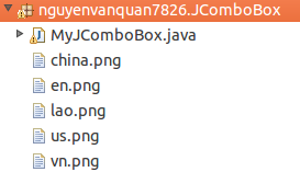 JComboBox trong Java