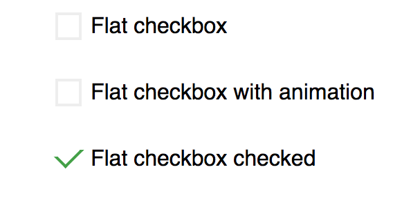 Tạo mẫu flat checkbox animation với CSS3