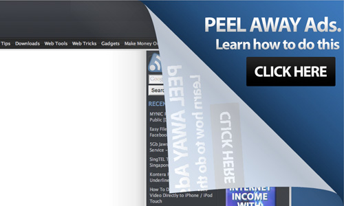 Tạo hiệu ứng cuốn góc (Peel Away) cho trang WordPress
