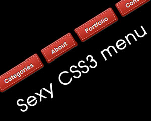 sexy-css3-menu