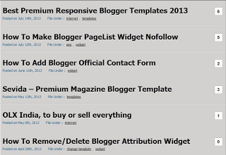 Cách làm tiêu đề bài viết chỉ xuất hiện tại trang chủ trong Blogspot