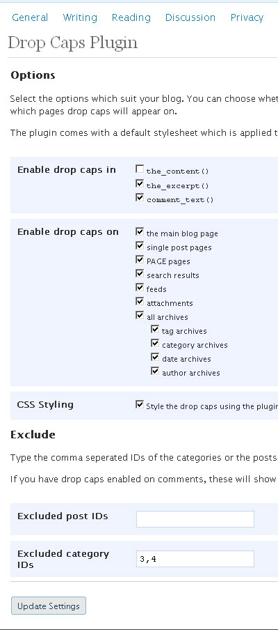 Cách tạo Drop Cap cho từng bài viết trong WordPress 