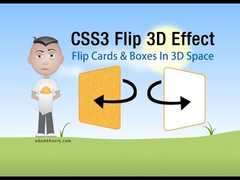 Tạo hiệu ứng Flip 3D với CSS3