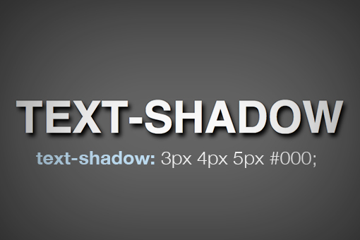Tổng hợp hiệu ứng chữ bóng đổ (text-shadow) bằng CSS3