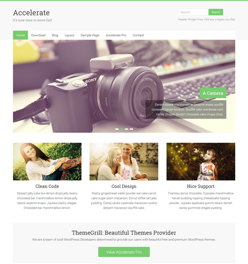 Accelerate Travel WP Template