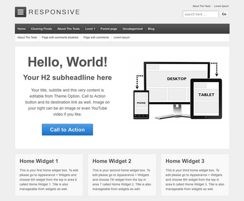 ThemeID Responsive WordPress Theme