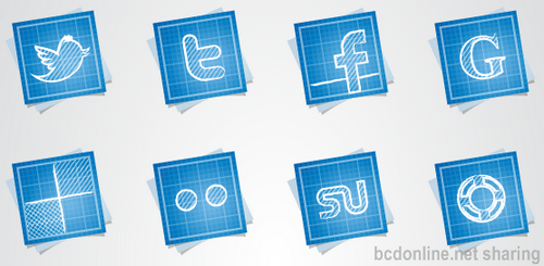Blueprint Social Icons