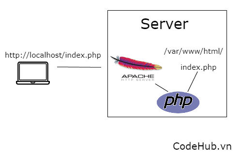Apache và PHP xử lý request