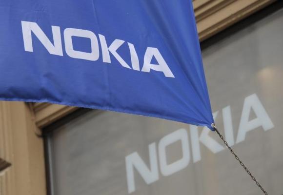 The flagship store of Finnish mobile phone manufacturer Nokia is pictured in Helsinki