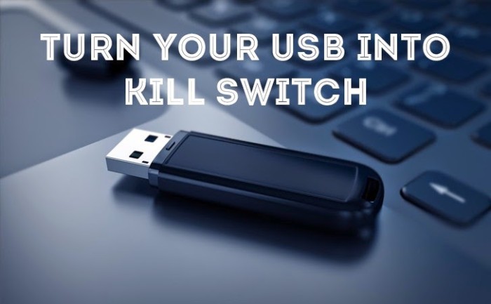 USBkill, cách thức mới để vô hiệu hóa máy tính