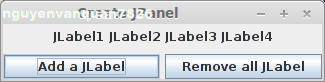 create JPanel