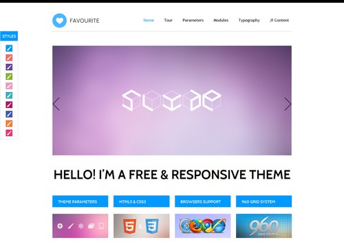 Favourite Template Joomla Template