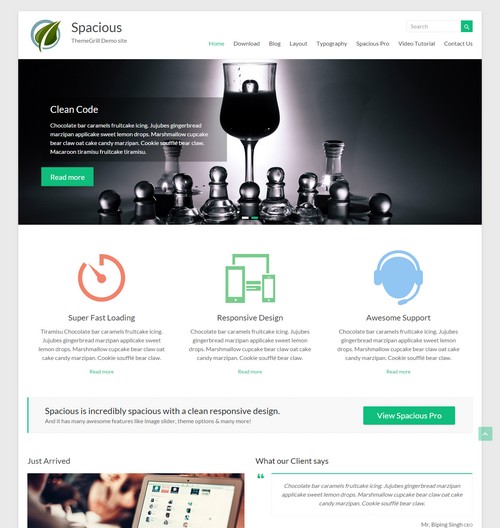 Colorway WordPress Template