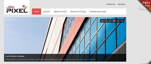 JSN Pixel Free Joomla Template