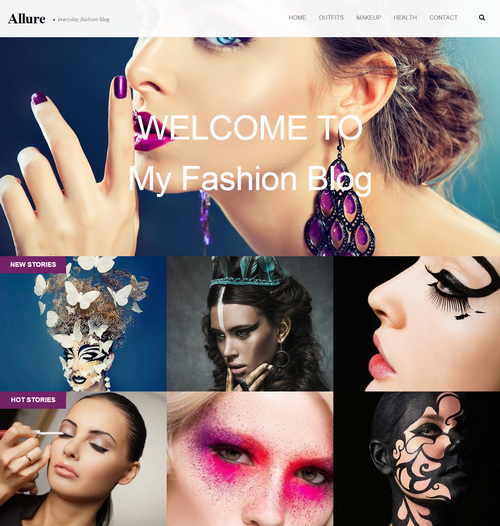 Allure WordPress Theme 2015