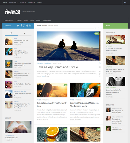 Hueman Blog Theme for WordPress