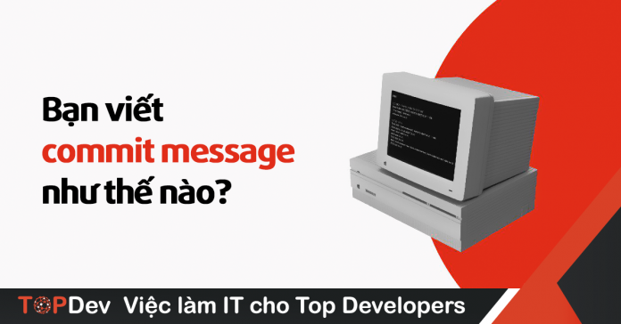 viết commit message như thế nào