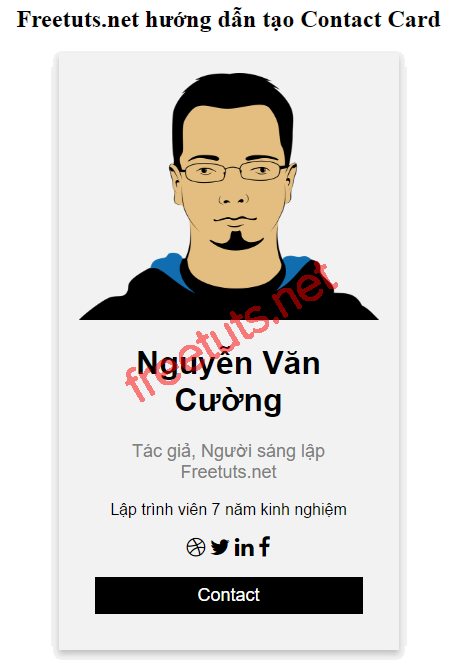 huong dan tao profile card voi css jpg